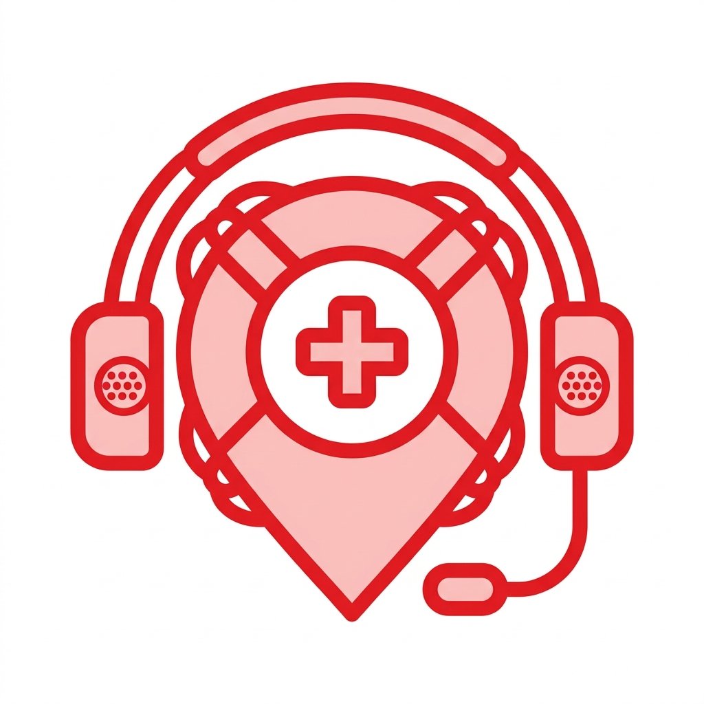 Icono de asistencia médica y monitoreo en ruta en tiempo real para los tours de la agencia. Viajes en Cusco.